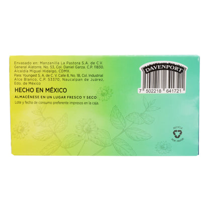 Te Manzanilla Menta 20 Sob (DAVENPORT)