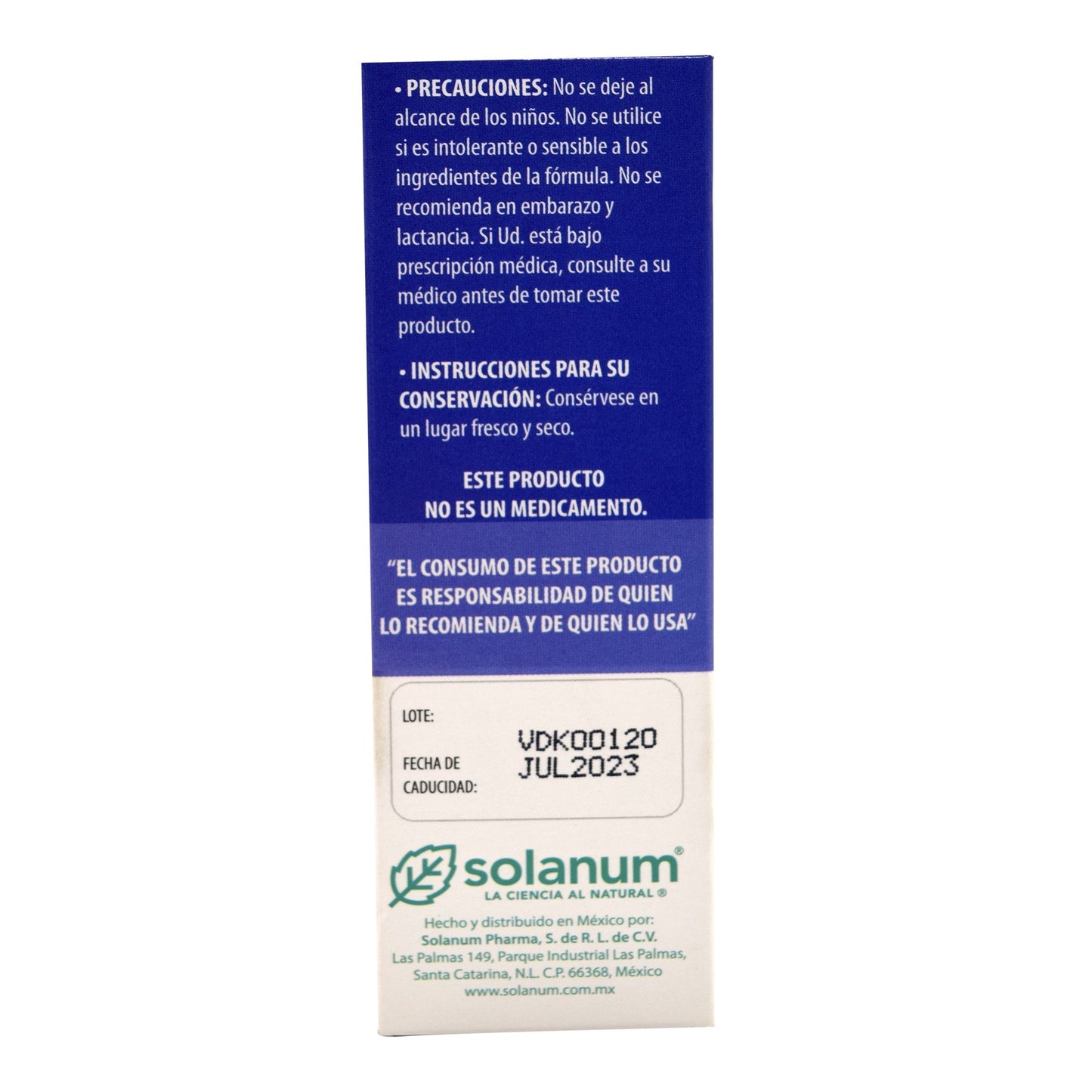 Vitamina D Con Aceite De Linaza 45 Cápsulas (SOLANUM)