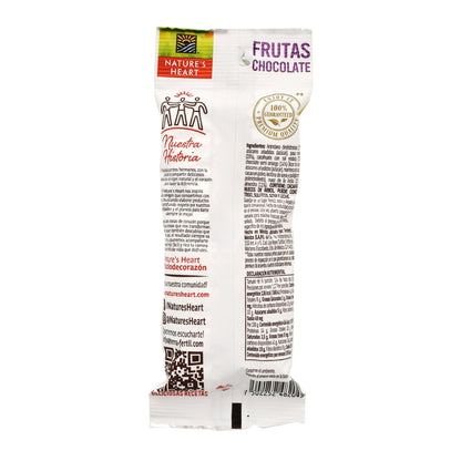 Frutas Y Chocolate 35 G (Paquete 12) (NATURES HEART)