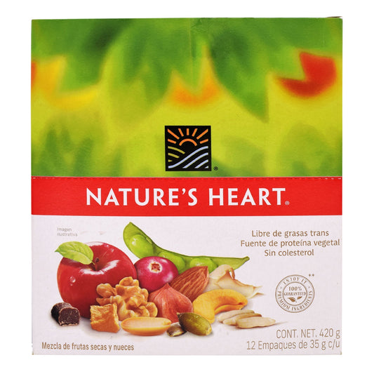 Frutas Y Chocolate 35 G (Paquete 12) (NATURES HEART)