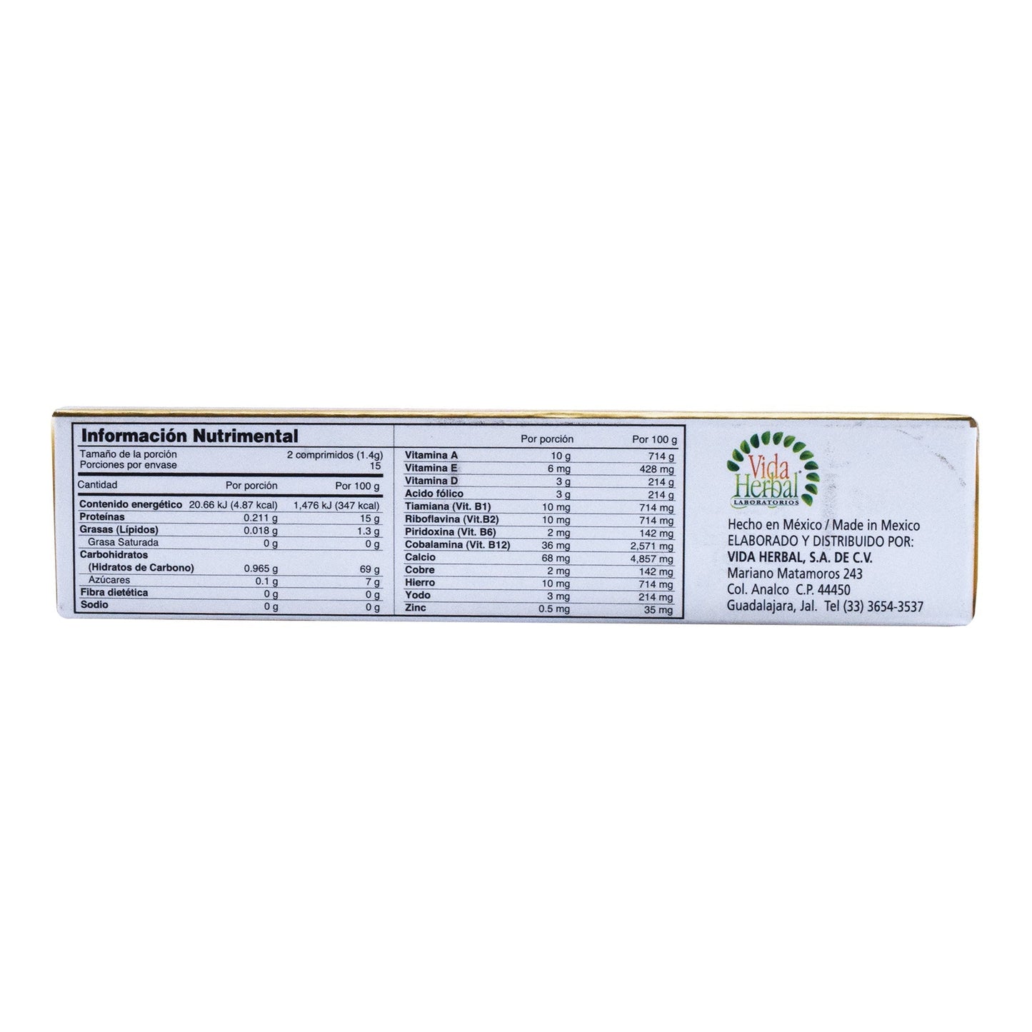 Estrogerbal 30 Cápsulas (VIDA HERBAL)