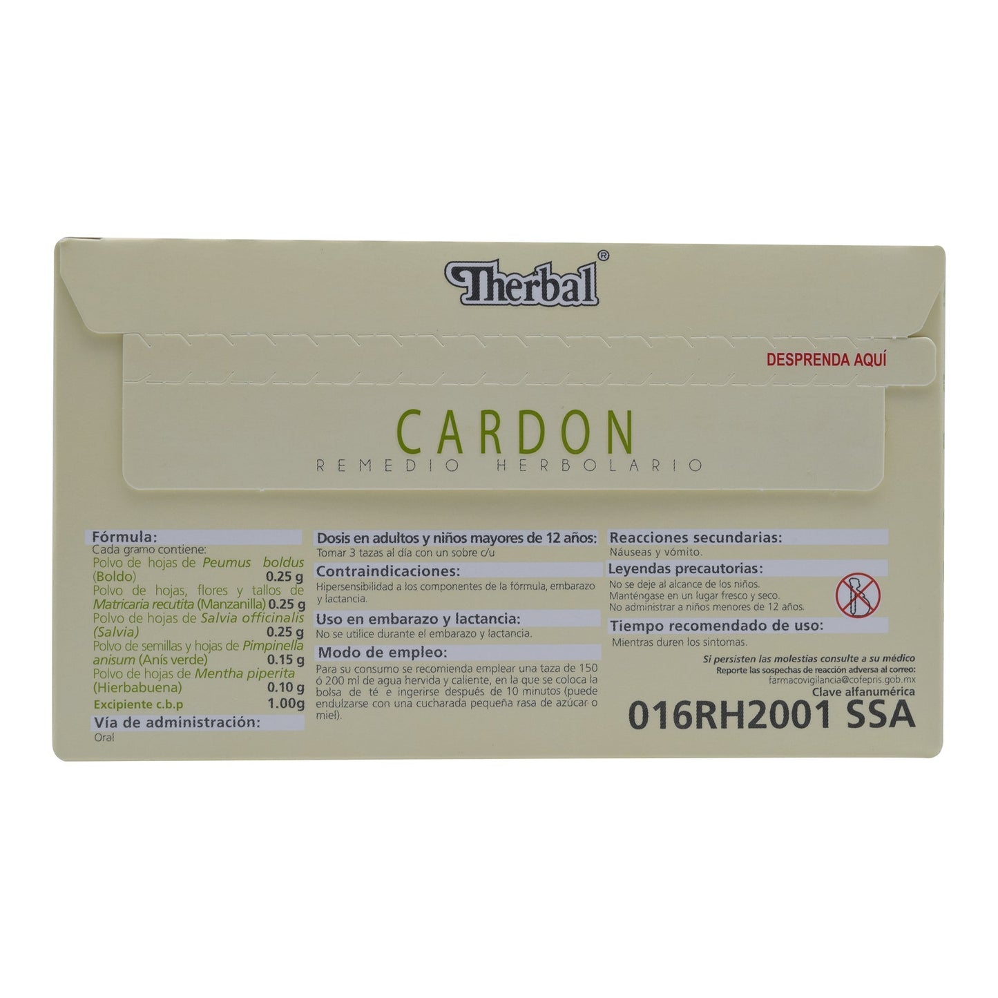 Te Cardon 25 Sob (THERBAL)