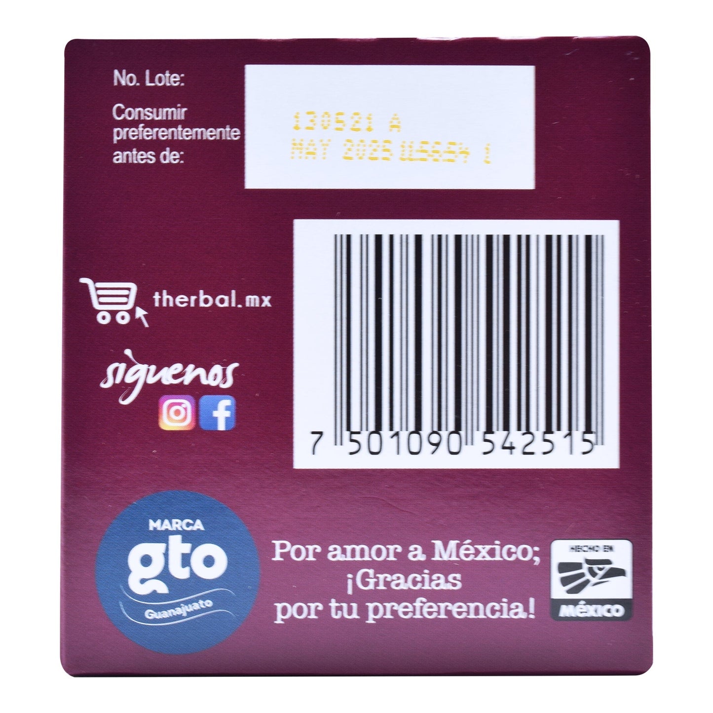 Te De Ciruela 25 Sob 2 G (THERBAL)