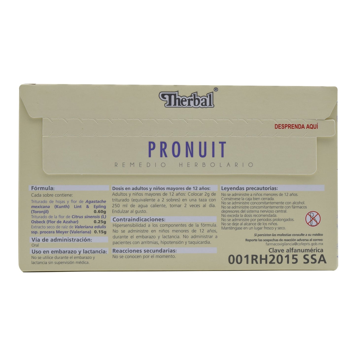 Te Pronuit 25 Sob (THERBAL)