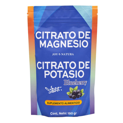 Citrato De Magnesio Potasio Sab Blueberry 150 G (JOY NATURA)