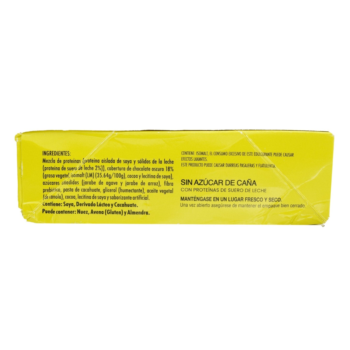 Barra De Proteina Cubierta De Chocolate 65 G (Paquete 6) (FIBO BAR)