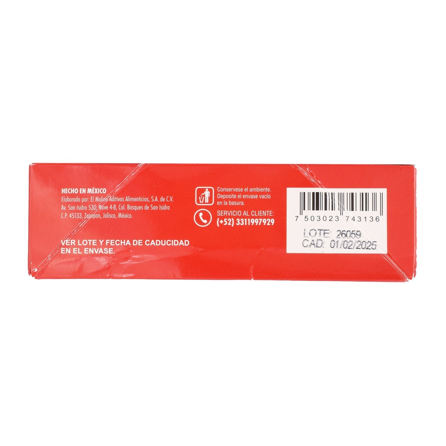 Barra De Proteina Cubierta De Chocolate Frutos Rojos 65 G (Paquete 6) (FIBO BAR)