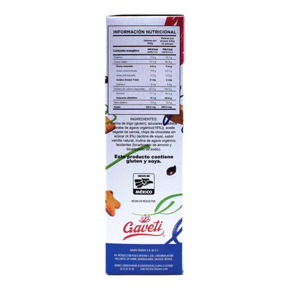 Galleta Con Chispas De Chocolate Sin Azucar 240 G (GAVETI)