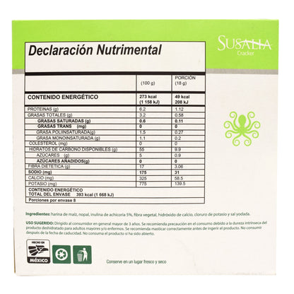 Cracket De Nopal 144 G (SUSALIA)