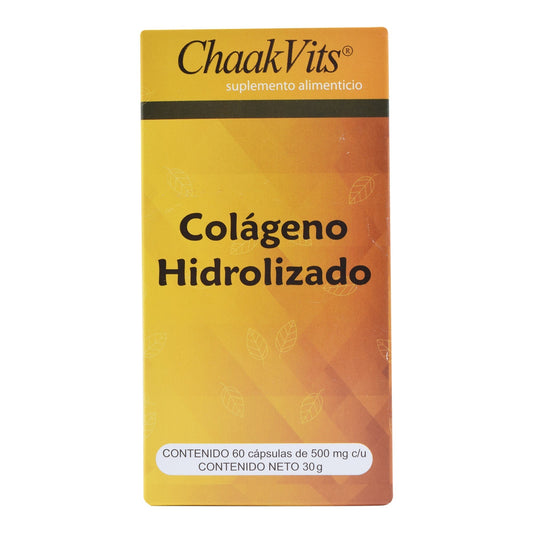 Colageno Hidrolizado 60 Cápsulas (NATURA CHAAK)