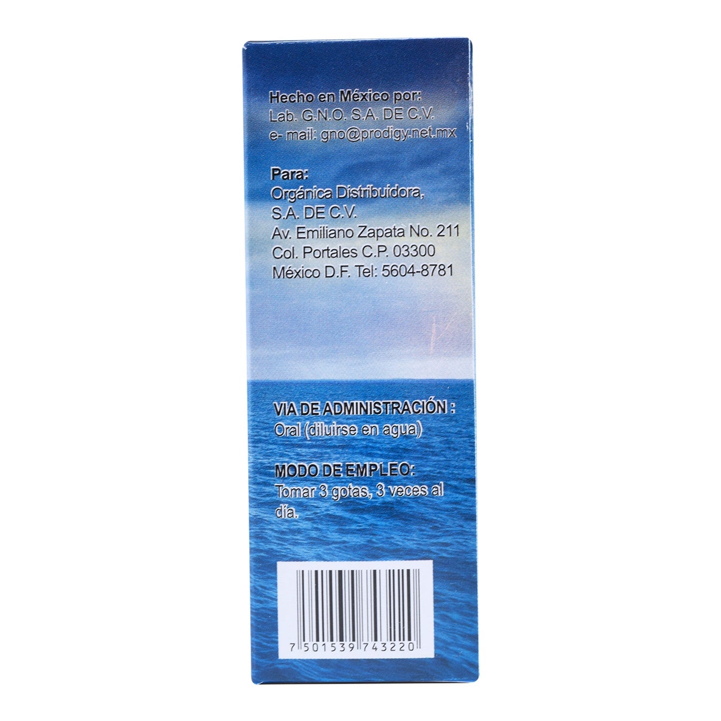 Oxigen 60 Mililitros (orgí­­¡nica)