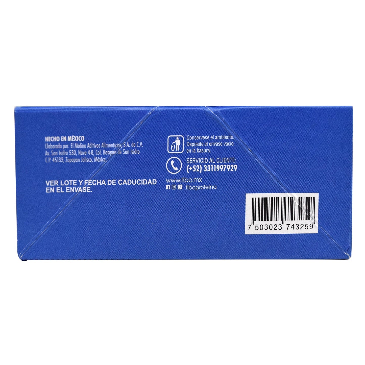Barra Proteina Vegetal Cubierta Chocolate Blanco Coco Manzana 42 G (Paquete 8) (FIBO BAR)