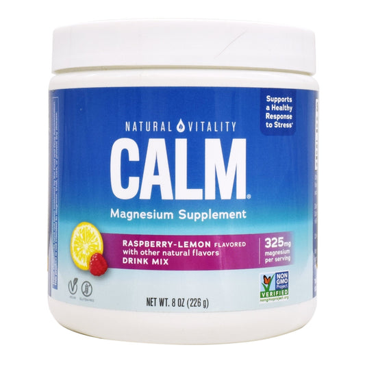 Calm Frambuesa Lima 226 G (NATURAL VITALITY)