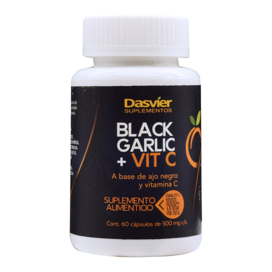 Ajo Negro Con Vitamina C 60 Cápsulas (DATURA)