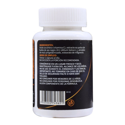 Ajo Negro Con Vitamina C 60 Cápsulas (DATURA)