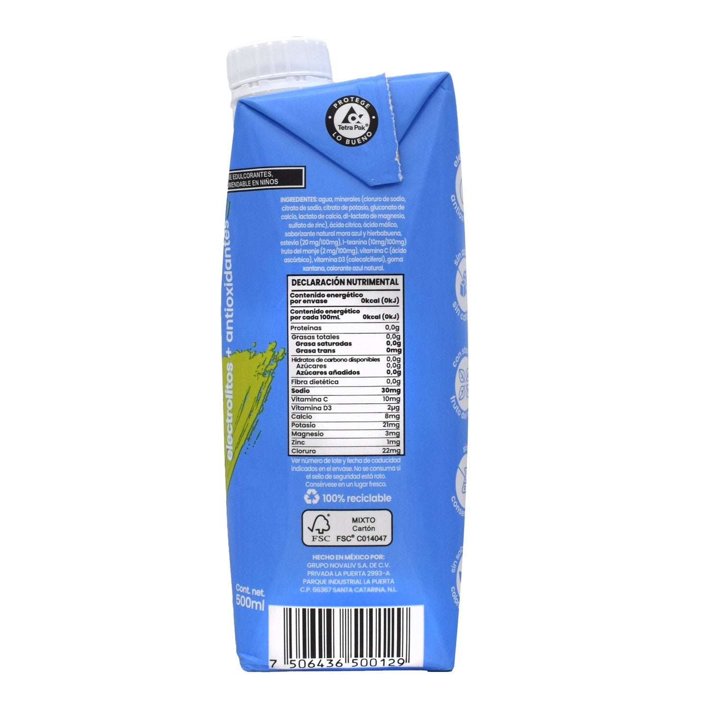 Suerito 0 Azucar Mora Hierbabuena 500 Mililitros (SUERITO)