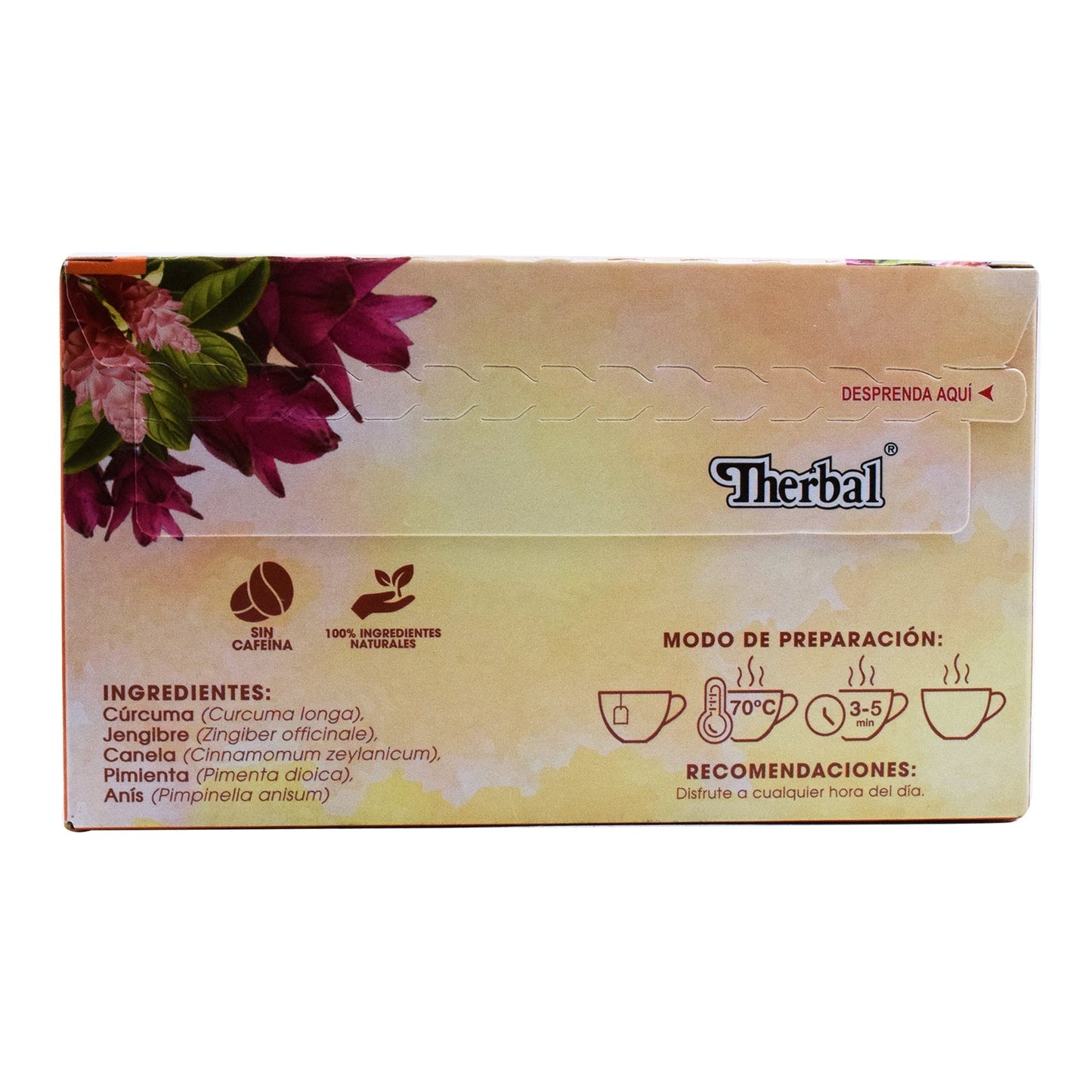 Te De Curcuma Y Jengibre 25 Sob (THERBAL)