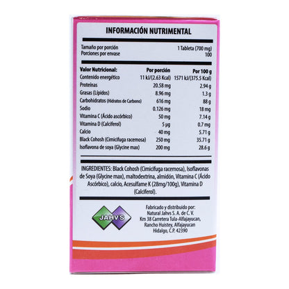 Isofem 100 Tabletas (NATURAL JAHVS)