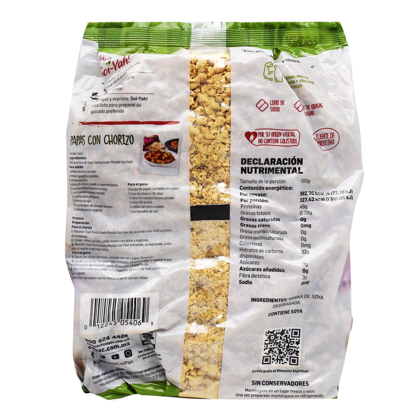 Soya Texturizada 300 G (SOI-YAH!)