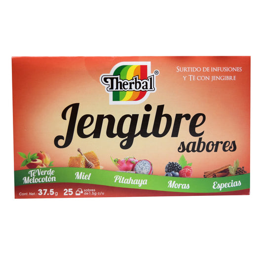 Te De Jengibre Sabores 25 Sob (THERBAL)