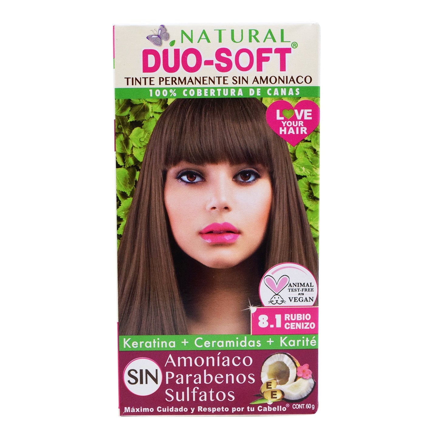 Tinte Rubio Cenizo 60 G (NATURAL DUO-SOFT)