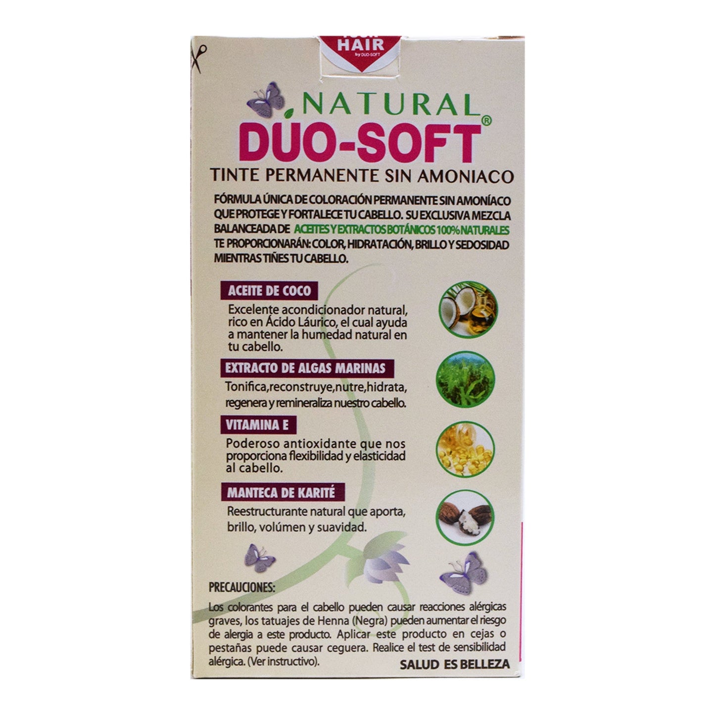Tinte Rubio Dorado 60 G (NATURAL DUO-SOFT)