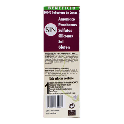 Tinte Rubio Dorado 60 G (NATURAL DUO-SOFT)