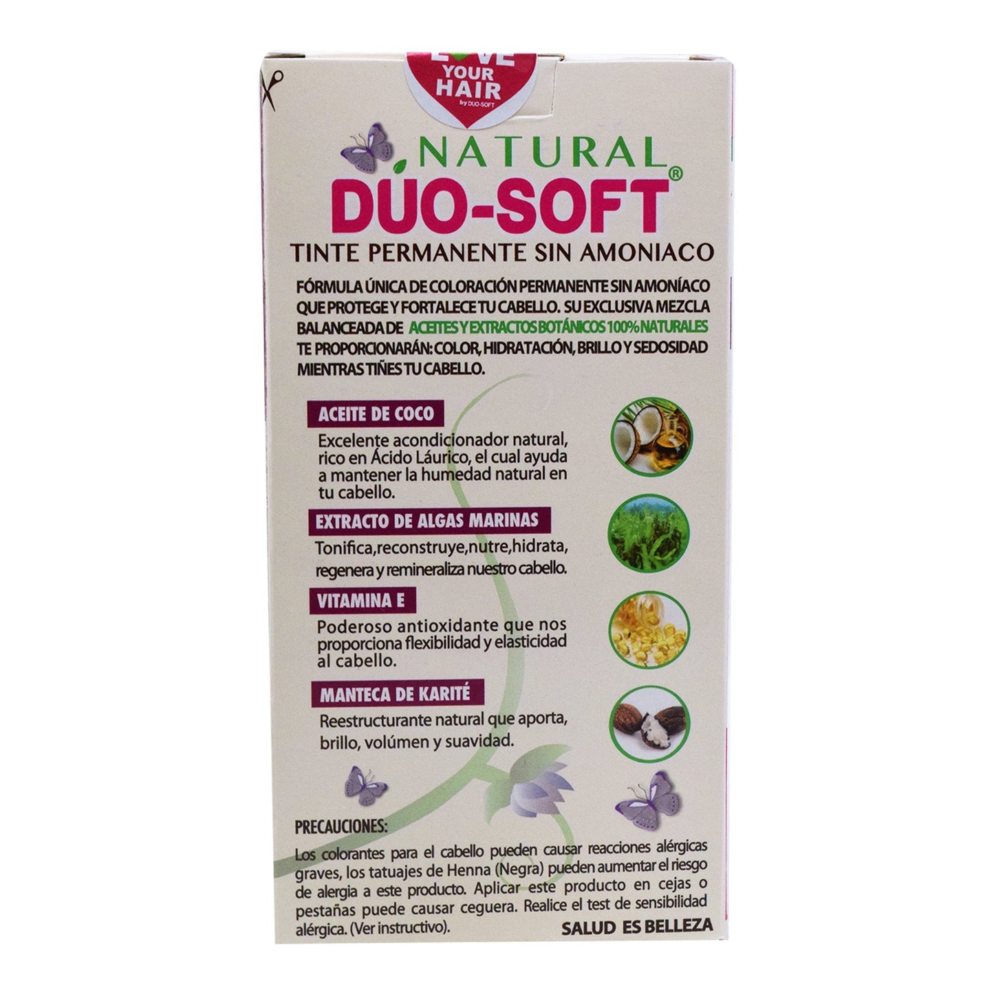 Tinte Castaí±o Oscuro 60 G (NATURAL DUO-SOFT)