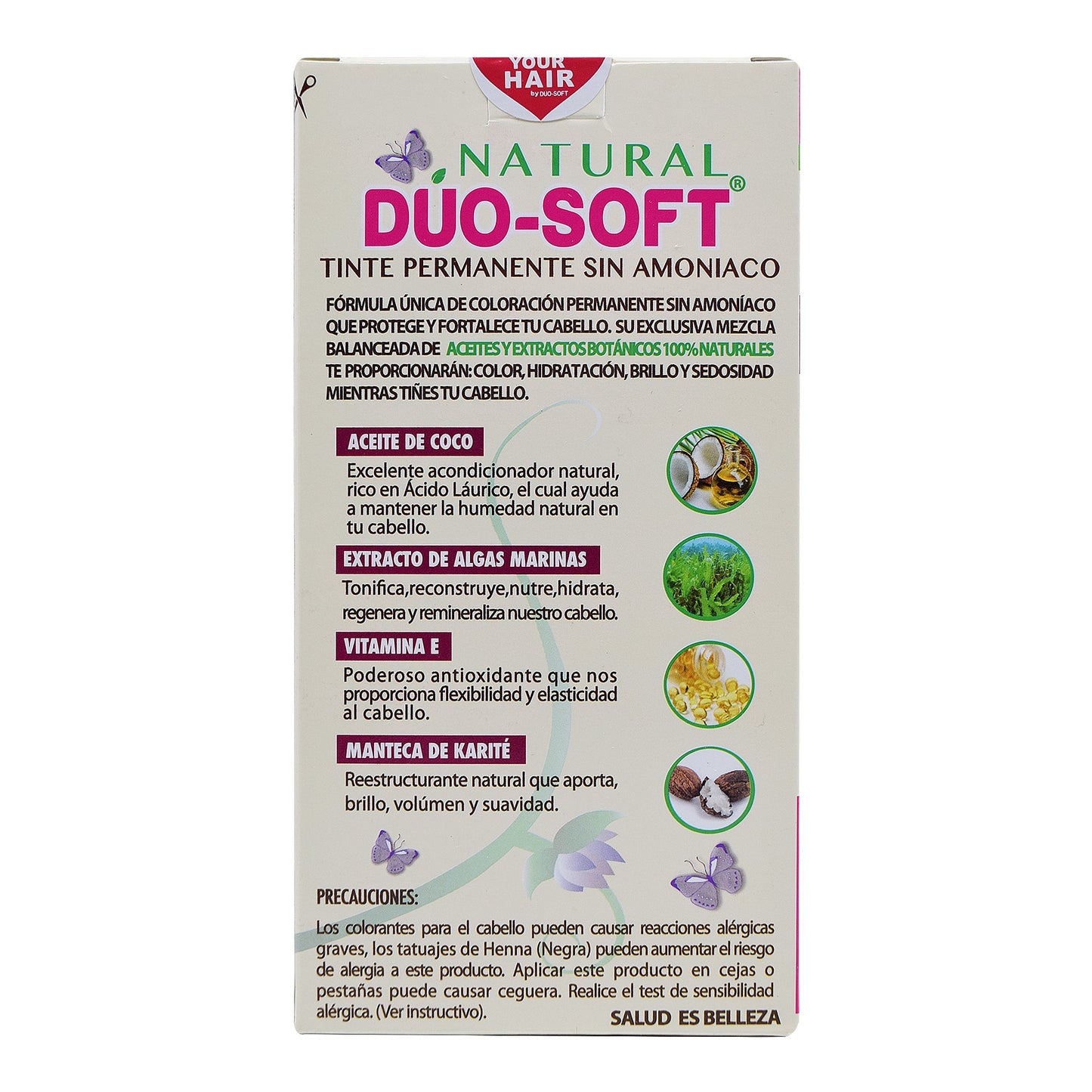 Tinte Castaí±o Claro 60 G (NATURAL DUO-SOFT)