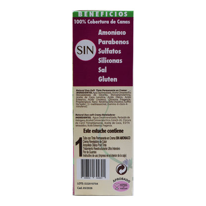 Tinte Rubio Oscuro 60 G (NATURAL DUO-SOFT)