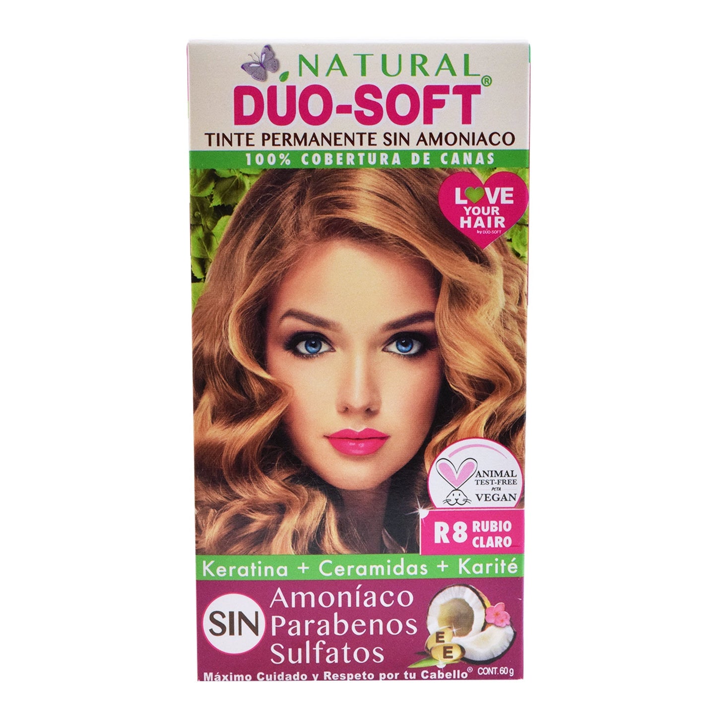 Tinte Rubio Claro 60 G (NATURAL DUO-SOFT)