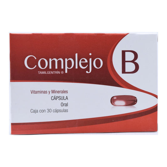 Complejo B 30 Cápsulas (PROGELA)