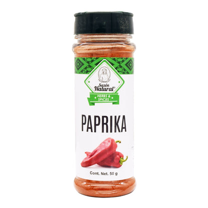 Paprika 50 G (SAZON NATURAL)