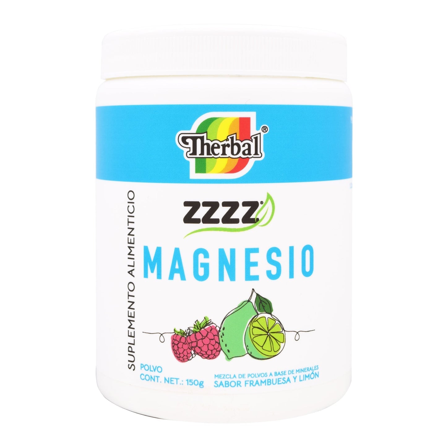 Magnesio Frambuesa Limon 150 G (THERBAL)