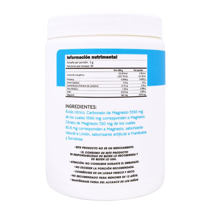 Magnesio Frambuesa Limon 150 G (THERBAL)