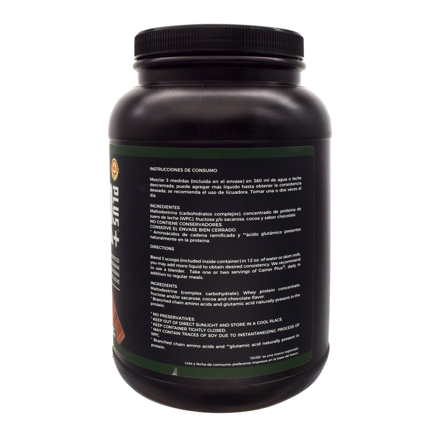 Gainers Plus Chocolate 1750 G (OGSS)