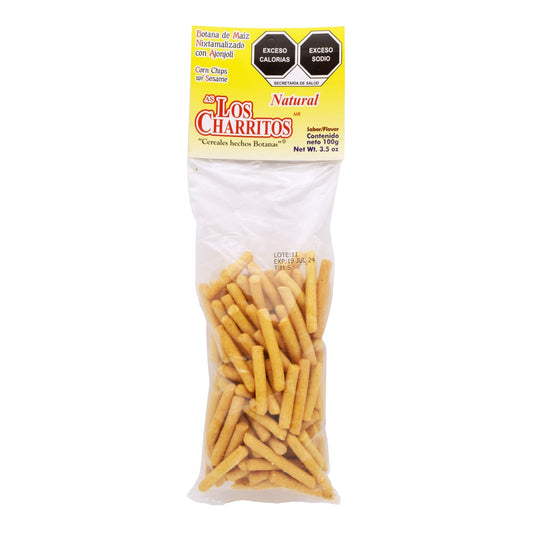 Churritos De Maiz Naturales 100 G (Caja 15) (LOS CHARRITOS)