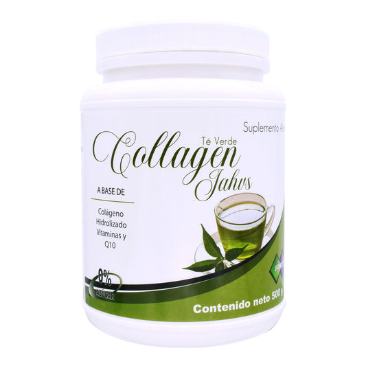 Colageno Collagen Te Verde Limon 500 G (NATURAL JAHVS)