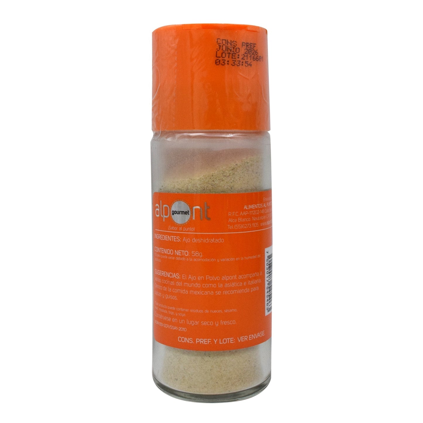 Ajo En Polvo 58 G (ALPONT)