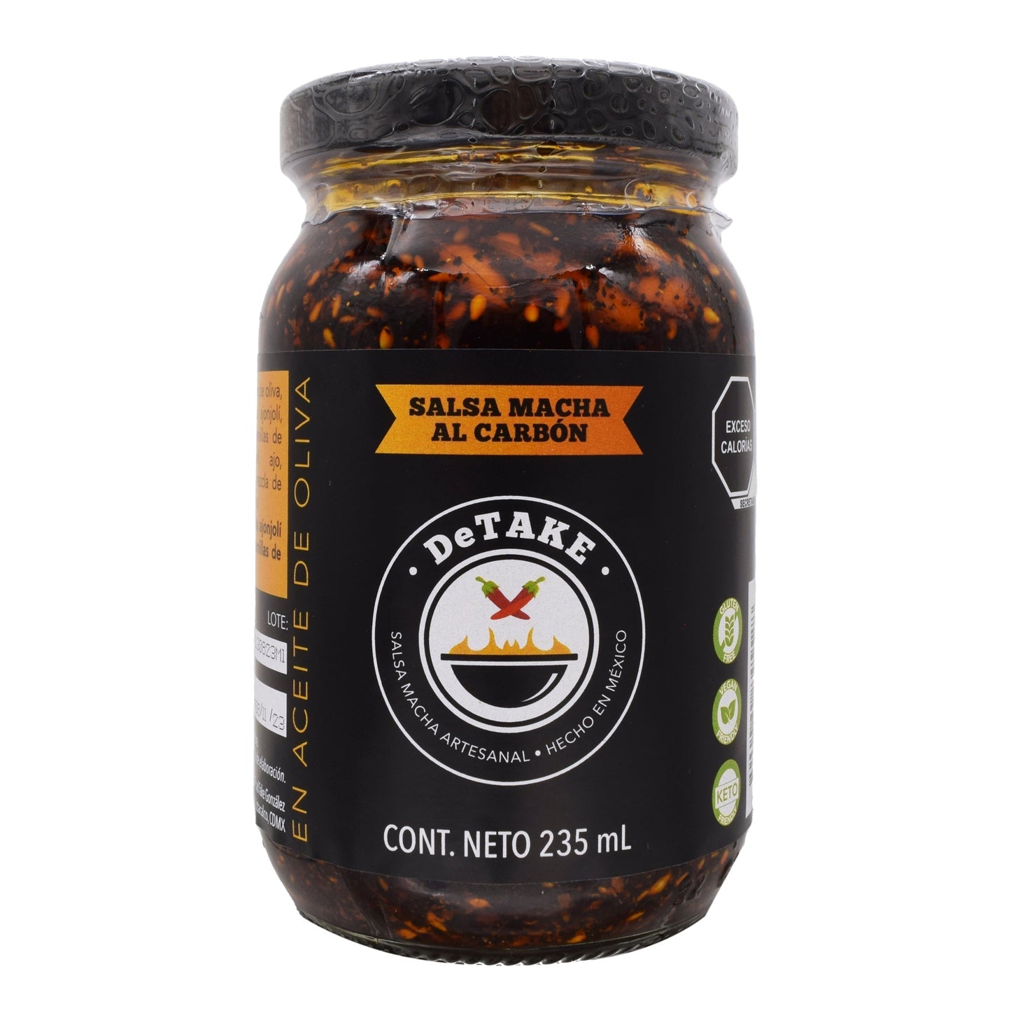Salsa Macha Aceite Oliva 235 Mililitros (DETAKE)