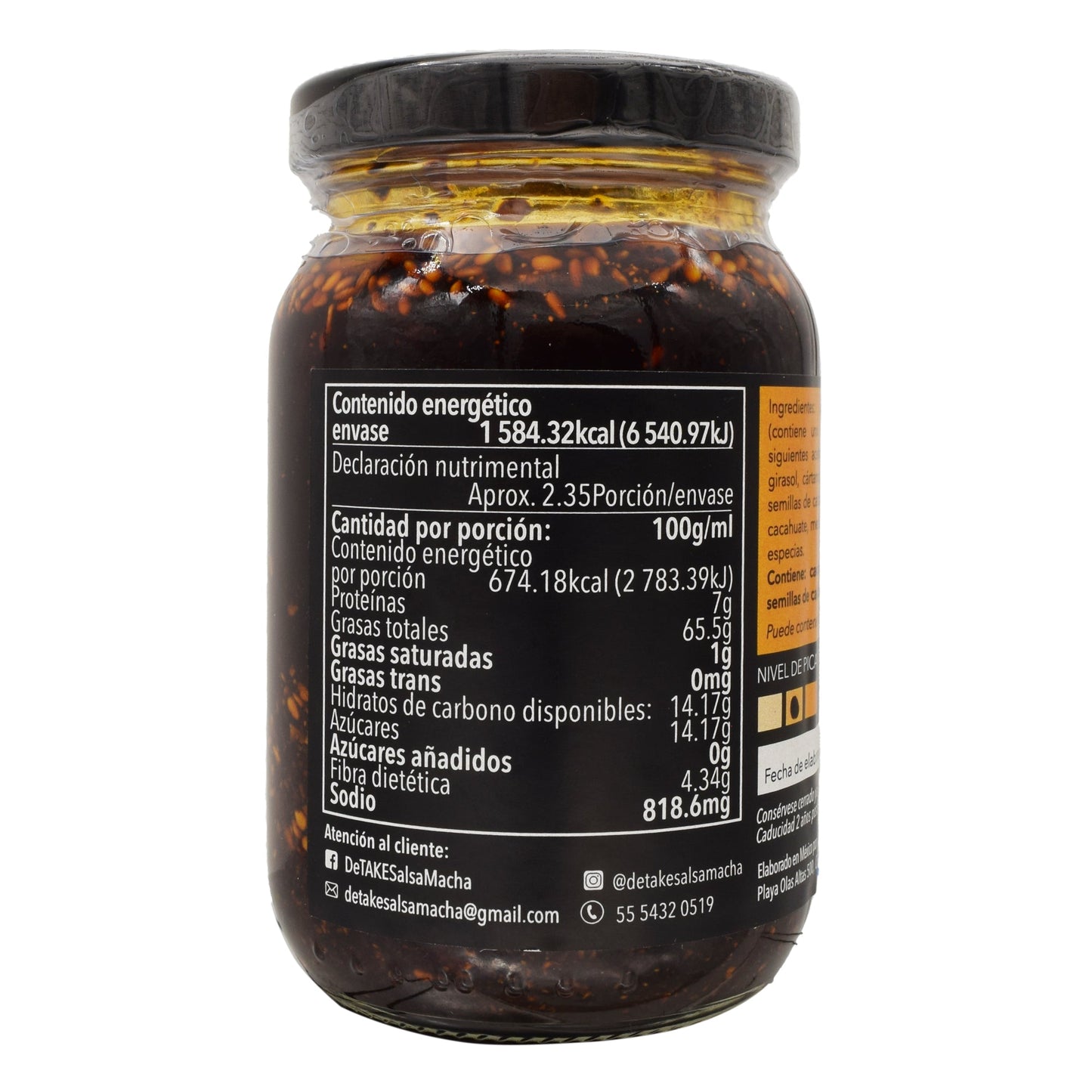 Salsa Macha 235 Mililitros (TAKEMITA)