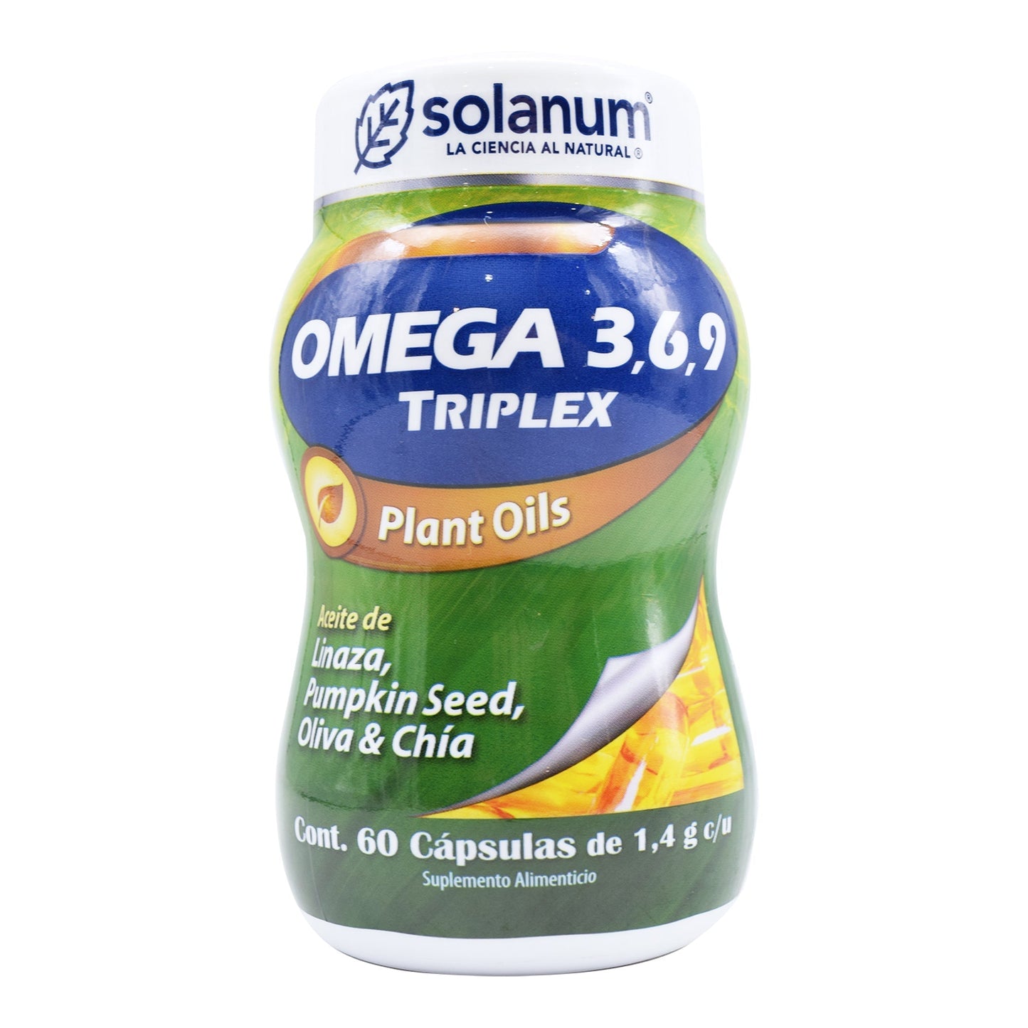 Omega 3-6-9 60 Cápsulas SOLANUM – Salud cardiovascular