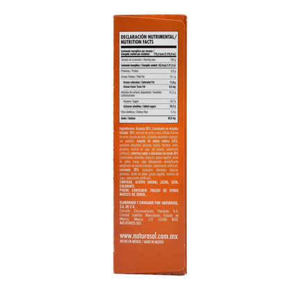 Barra De Granola Con Caramelo Y Chocolate 180 G (Paquete 6) (GREEN MOUNTAIN)