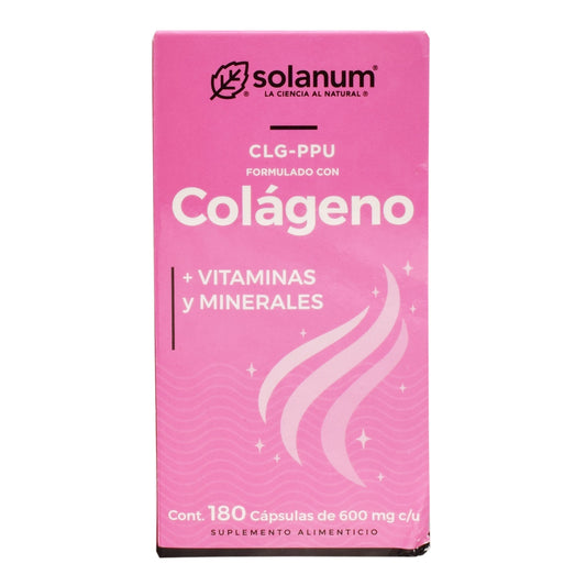 Colageno Clg Ppu 180 Cápsulas (SOLANUM)