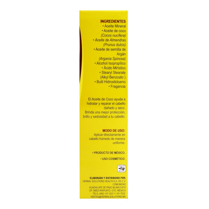 Aceite Capilar Coco 130 Mililitros (VITALAEL)