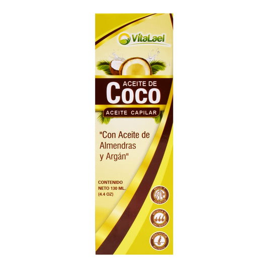 Aceite Capilar Coco 130 Mililitros (VITALAEL)