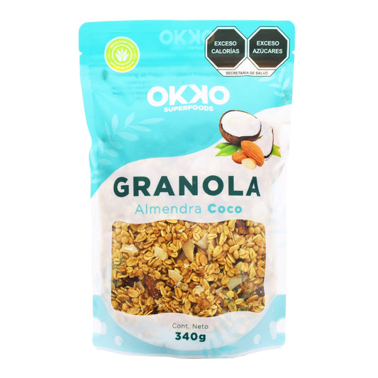 Granola Con Almendra Y Coco 340 G (OKKO)