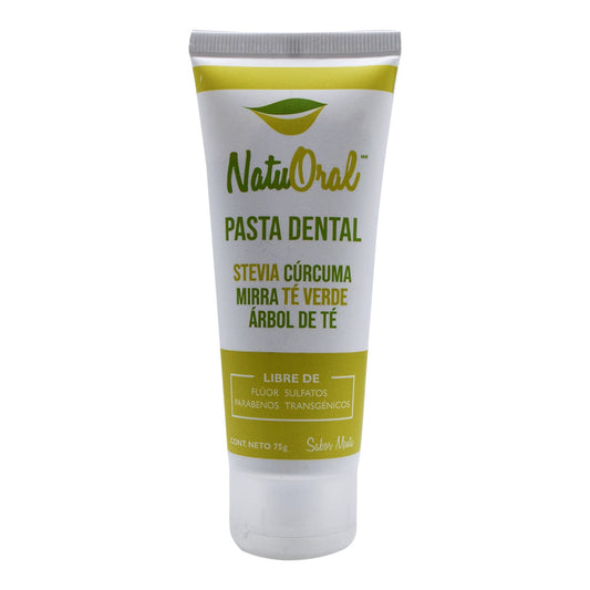 Pasta Dental Con Curcuma Y Arbol De Te 75 G (NATUORAL)