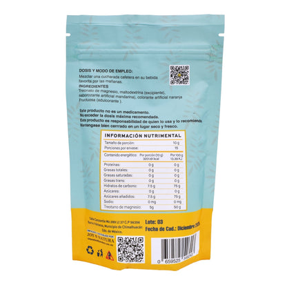 Treonato De Magnesio Mandarina 150 G (JOY NATURA)