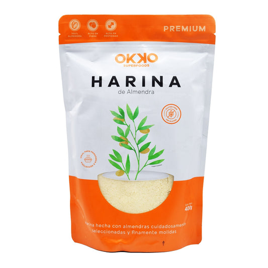Harina De Almendra 400 G (OKKO)